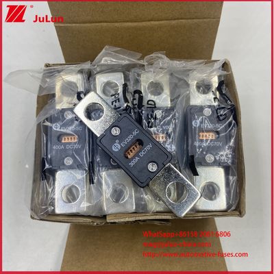 100A DC70V কাটিং-এজ ইলেকট্রিক যানবাহন ফিউজ EV320-5C 5X 150A 300A DC70V সিরামিক শরীরের উপাদান এবং 6KA সর্বোচ্চ ব্রেকিং বর্তমানের সাথে দ্রুত চার্জিং