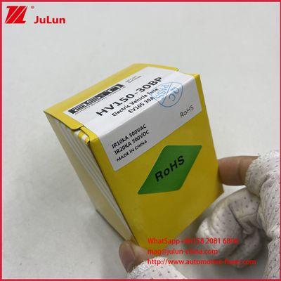 ASTM HV150 বৈদ্যুতিক গাড়ির ফিউজ 30A 10A DC500V 20KA সিরামিক নলাকার বোল্ট স্থাপন, শক্তিশালী ভাঙন ক্ষমতা সহ