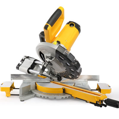 করাত কাঠের কাজ করার সরঞ্জাম 2400W যৌগিক স্লাইডিং মিটার 10-ইঞ্চি মিটার কাটিং 255mm DIY কারিগরদের জন্য