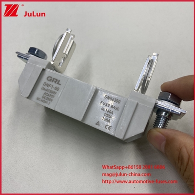 NT000 ফিউজ এআর হাই ব্রেকিং 500V/690V রেটযুক্ত সিরামিক পোরসিলিন মেল্ট লিঙ্ক ফিউজ 80A নিম্ন ভোল্টেজ তামা সংযোগ NH000 ফিউজ