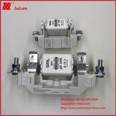 দ্রুত ফুঁ দেওয়ার মতো AR টাইপ HRC ফিউজ লিঙ্ক AC500V 120KA সিরামিক ফিউজিবল ব্লেড ফিউজ NT00C/NT000 CE সার্টিফাইড 160A উচ্চ/নিম্ন ব্রেকিং
