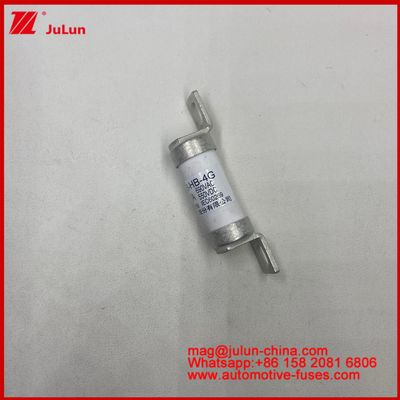 RS308-HB 10A 16A 20A 25A 32A 40A 690VAC/550VDC সিরামিক ইনস্টলেশন বোল্ট M6 শক্তি সঞ্চয়স্থানে শর্ট সার্কিটের বিরুদ্ধে সুরক্ষার জন্য গাড়ি ফিউজ উচ্চ বর্তমান রেটিং