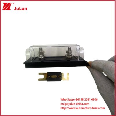ACU ACN ACS ACZ ANL ANM ANS রেট করা ভোল্টেজ 32V 58V 72V টেকসই বৈদ্যুতিক উপাদানগুলির সাথে সামঞ্জস্যপূর্ণ জলরোধী প্লাগ ফিউজ হোল্ডার স্বয়ংচালিত ফিউজ ব্লক কার ফিউজ হোল্ডার