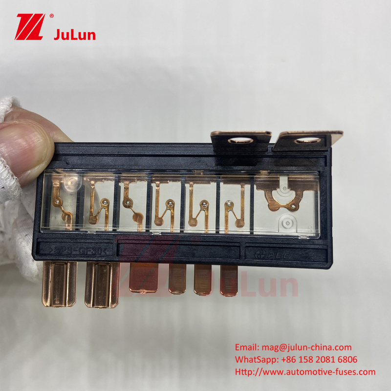 38231-TAB-A01 ইঞ্জিন সিস্টেম ফিউজ ইলেকট্রিক গাড়ি অটোমোটিভ কপার ব্লেড ফিউজ স্ক্রু প্লাগ ইন 32 ভোল্টেজ ব্যাগ ব্লক প্যাটার্ন