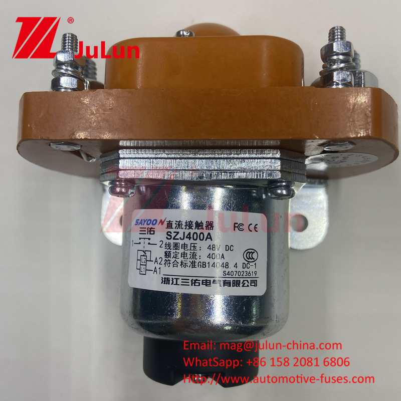 ডিসি Contactor ইলেকট্রিক MZJ-50A বুলডোজার ইট কারখানা উচ্চ বর্তমান নিম্ন ভোল্টেজ সিই এফসিসি