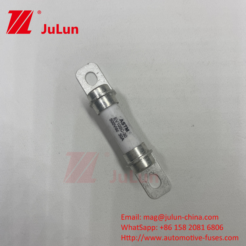 5A 10A 30A 50A 30A 500DV বিশুদ্ধ বৈদ্যুতিক যানবাহন শক্তি সিস্টেম হাইব্রিড যানবাহন ফিউজ