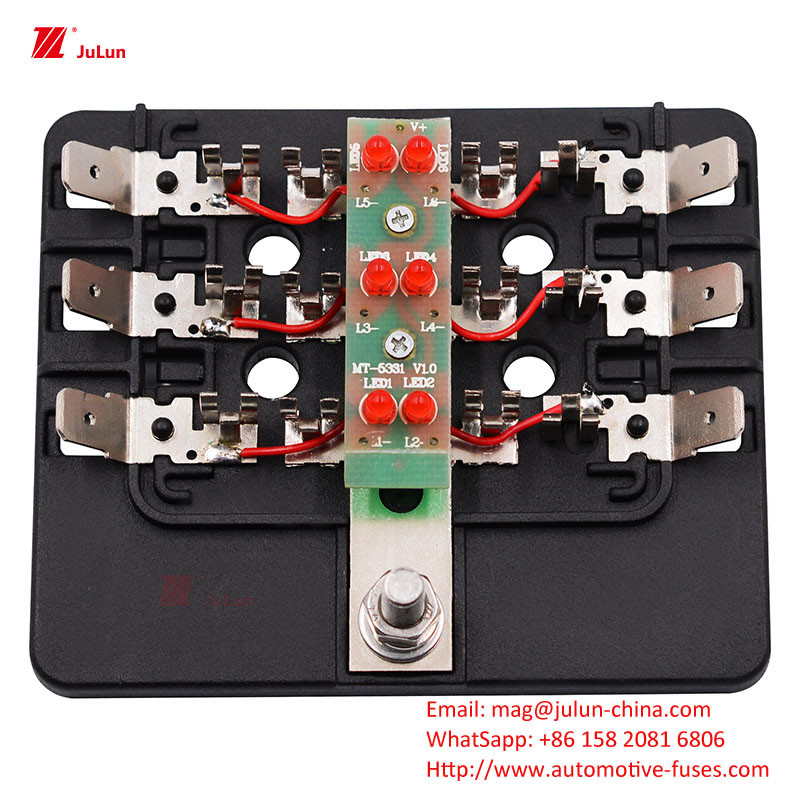 ANS/MIDI 30A-500A ছোট কপার যোগাযোগ ফিউজ হোল্ডার অটোমোটিভ ফিউজের স্বয়ংক্রিয় পুনরায় সেট করার জন্য EU UL স্ট্যান্ডার্ডের সাথে সামঞ্জস্যপূর্ণ