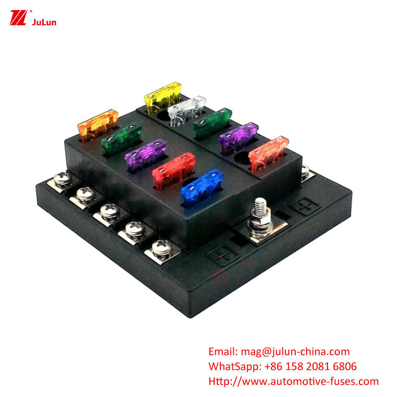 ANS/MIDI 30A-500A ছোট কপার যোগাযোগ ফিউজ হোল্ডার EU UL স্ট্যান্ডার্ড 12-ওয়ে ফিউজ বক্স পূরণ করে