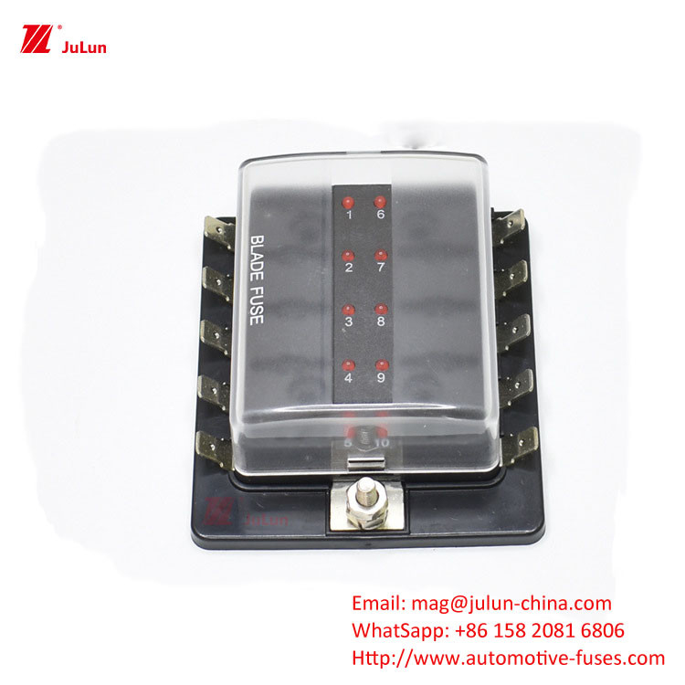 Eu UL একক/বিপোলার 32V30A-500A ম্যানুয়াল রিসেট সার্কিট ব্রেকার নাইলন হাউজিং এবং 30/50 এম্পার বোল্ট ফিউজ হোল্ডার