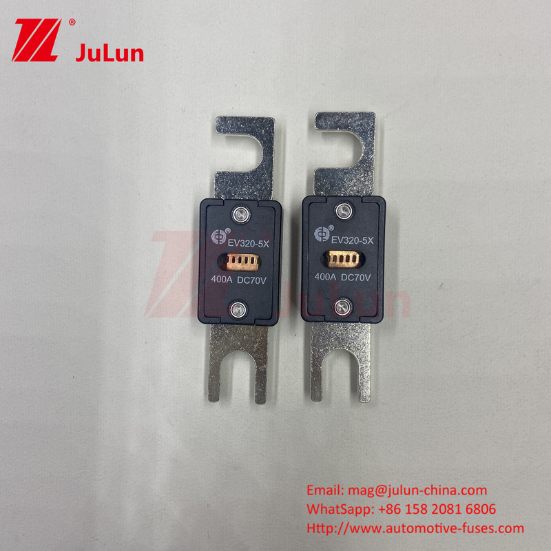 টেসলা 70VDC EV320-5X 5C নামমাত্র ভোল্টেজ বৈদ্যুতিক গাড়ির ফিউজ এম 6 বোল্ট টাইপ 225A
