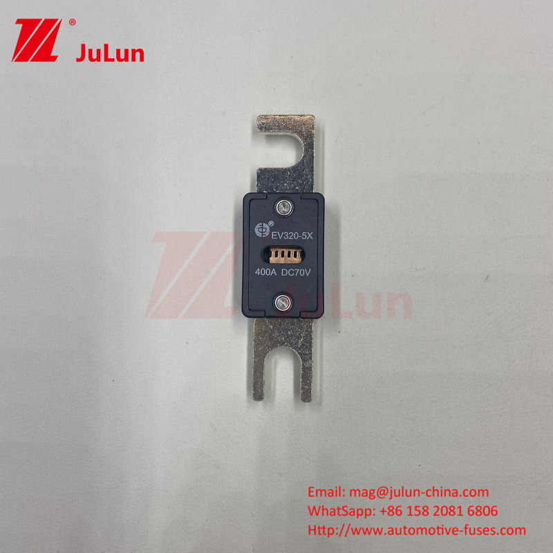 ইভি ফিউজ ISO8820-5 এবং GB/T31465.5-2015 225A 70VDC BYD বৈদ্যুতিক যানবাহন