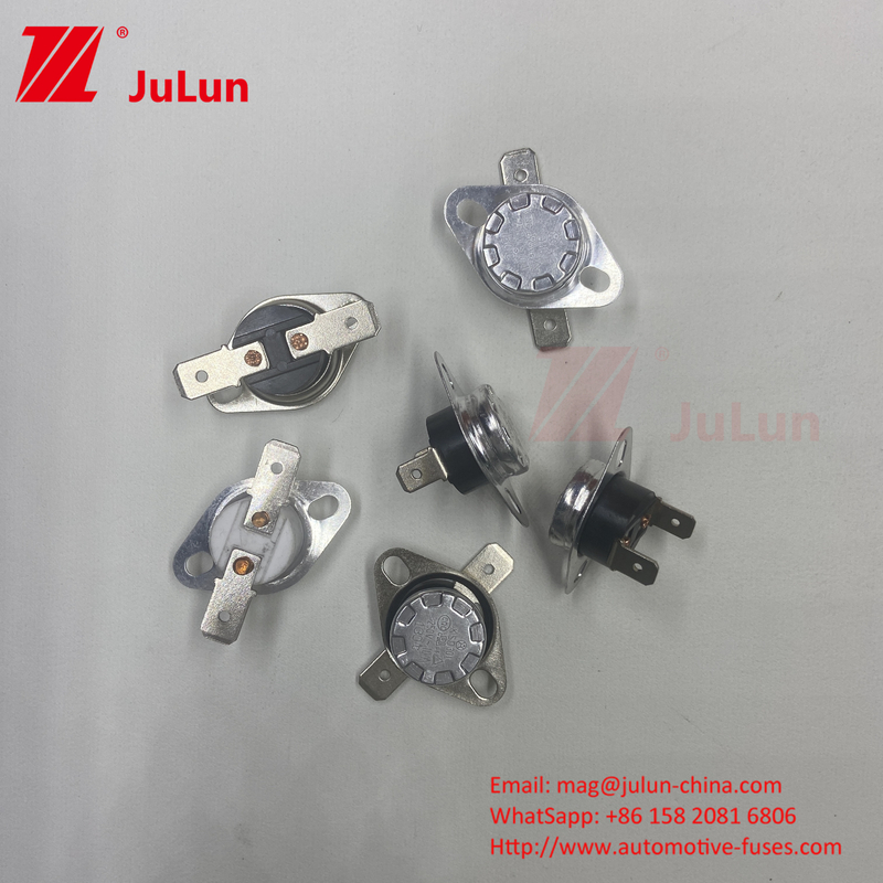 KSD301 KSD302 থার্মিস্টর তাপমাত্রা সেন্সর ±3 / ±5 / ±10 ডিগ্রী প্লাস্টিক বা সিরামিক