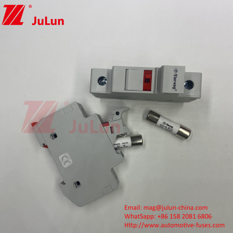 1000VDC সৌর ফিউজ সিরামিক 30kA 10x38mm কম দাম 10x85mm PV সৌর সিরামিক ডিসি ফিউজ লিঙ্ক 1500vdc PV ফিউজ Fa