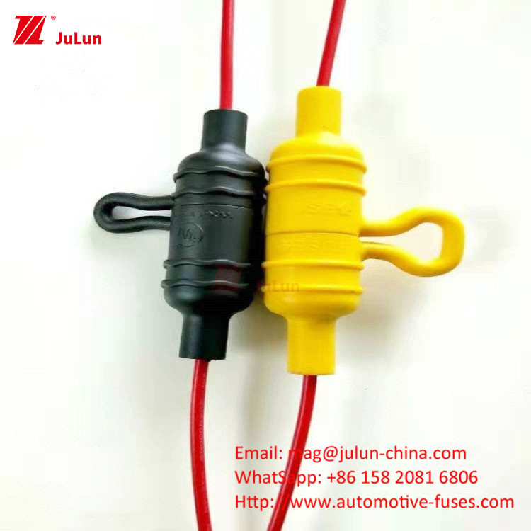 30A-500A বোল্ট ফিউজ হোল্ডার এক / দুই মেরু সঙ্গে ANS / MIDI জন্য ছোট ভাল অটোমোটিভ সার্কিট ব্রেকার