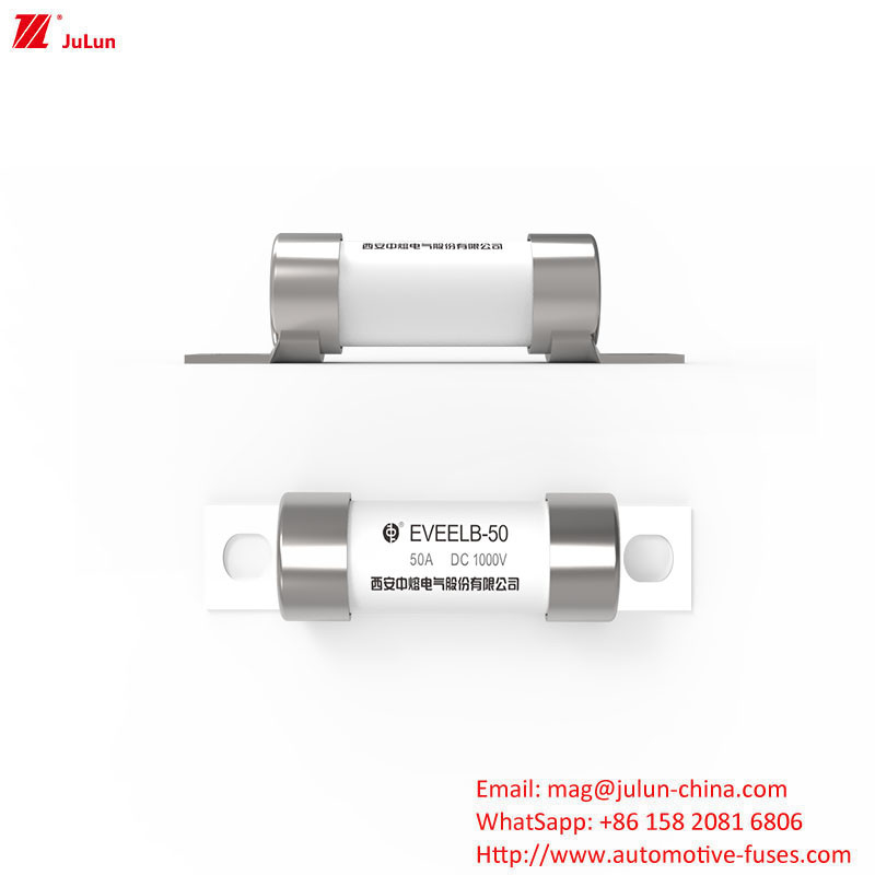 50A 1000V DC উচ্চ ভোল্টেজ বৈদ্যুতিক গাড়ির ব্লেড ফিউজ