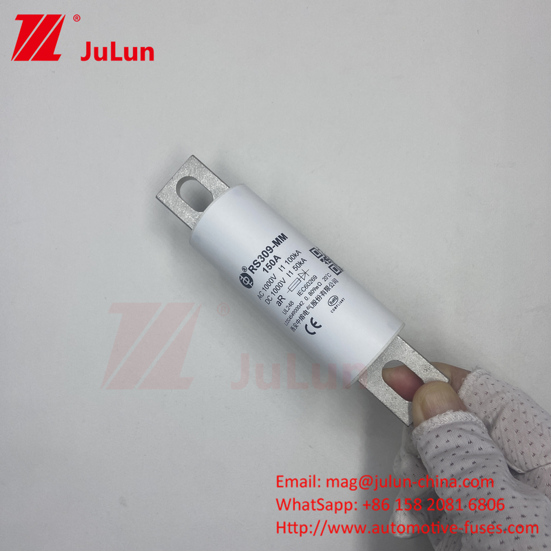 RS309-MM-EV300A উচ্চ ভোল্টেজ বৈদ্যুতিক সিস্টেমগুলিতে মাঝারি ফিউজিং এসি 1000VDC 1000VAC বৈদ্যুতিক যানবাহনের জন্য