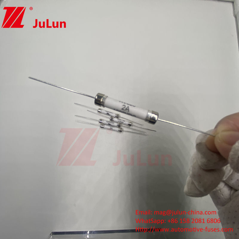 HV620 2A 3A 800mA 1000VDC 6x30 মিমি সার্ভো মোটর দ্রুত কাজ সিরামিক টিউব ফিউজ