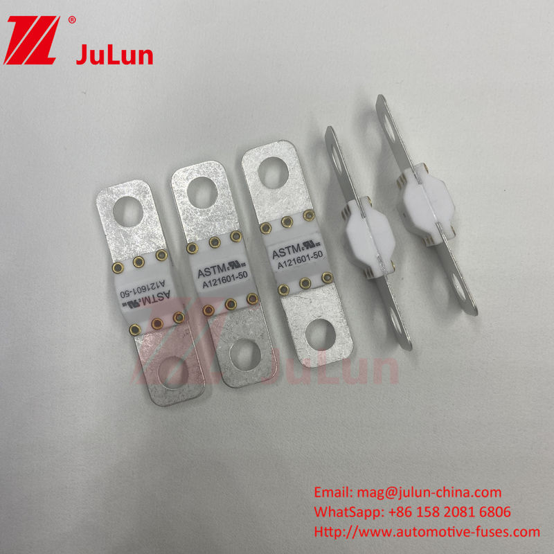 এএসটিএম A121601-80A 125VDC ইভি দ্রুত চার্জার / বৈদ্যুতিক যানবাহন দ্রুত চার্জিং মাঝারি ফিউজিং বোল্ট স্ক্রু টার্মিনাল ফিউজ