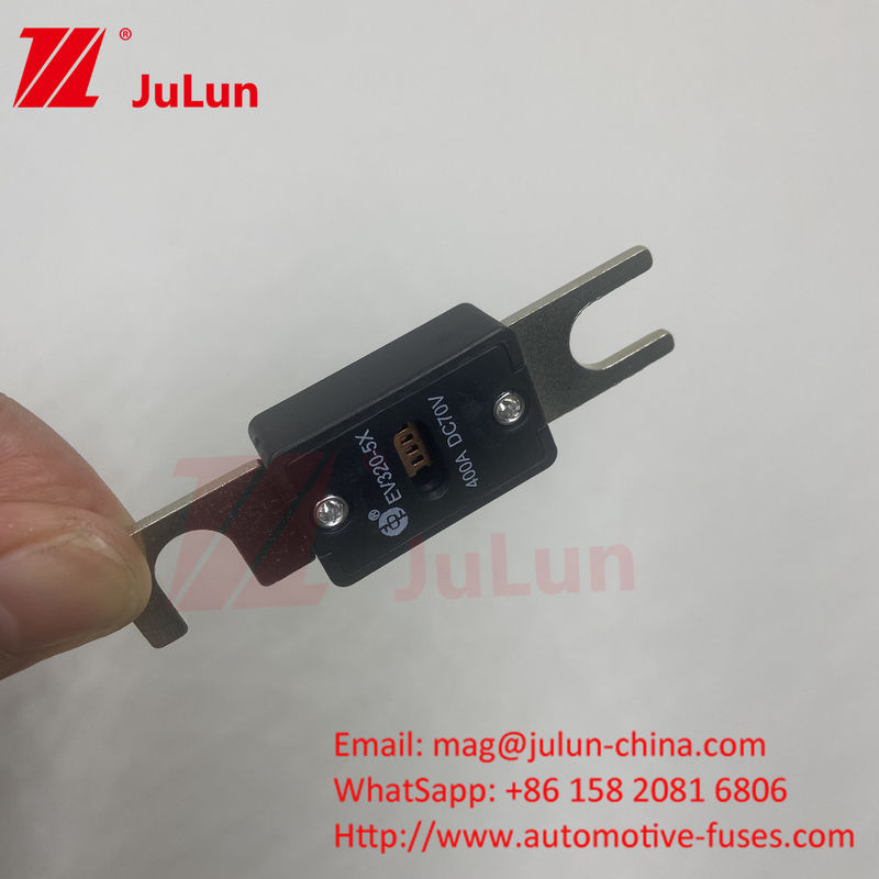 EV320-5X 5C 500A 70VDC স্ক্রু বোল্ট বৈদ্যুতিক যানবাহন ফিউজ 300A 350A 400A 450A বর্তমান এবং 10KA-20KA ব্রেকিং ক্ষমতা