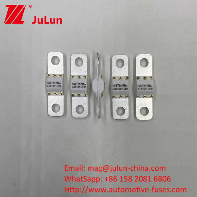 A121601-350A বৈদ্যুতিক গাড়ির ফিউজ 125VDC ভোল্টেজ এবং 6KA ব্রেকিং ক্ষমতা সহ