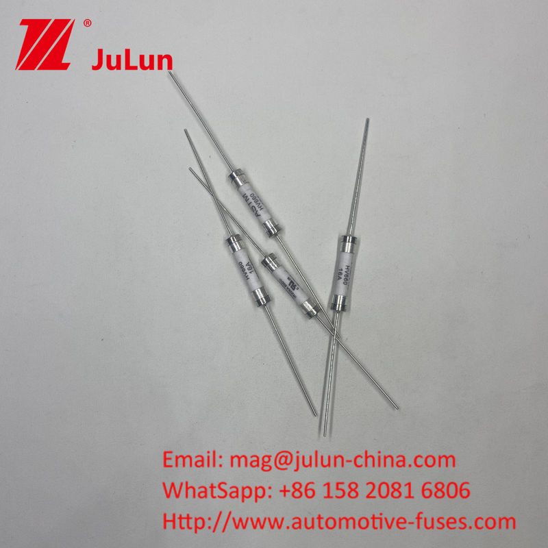 500VDC HV660 35A পিসিবি-হোল / ফিউজ-ক্ল্যাম্প মাউন্ট সিরামিক তামা সিলভার কোয়ার্টজ স্যান্ড সোনার সাথে অটোমোটিভ ফিউজ