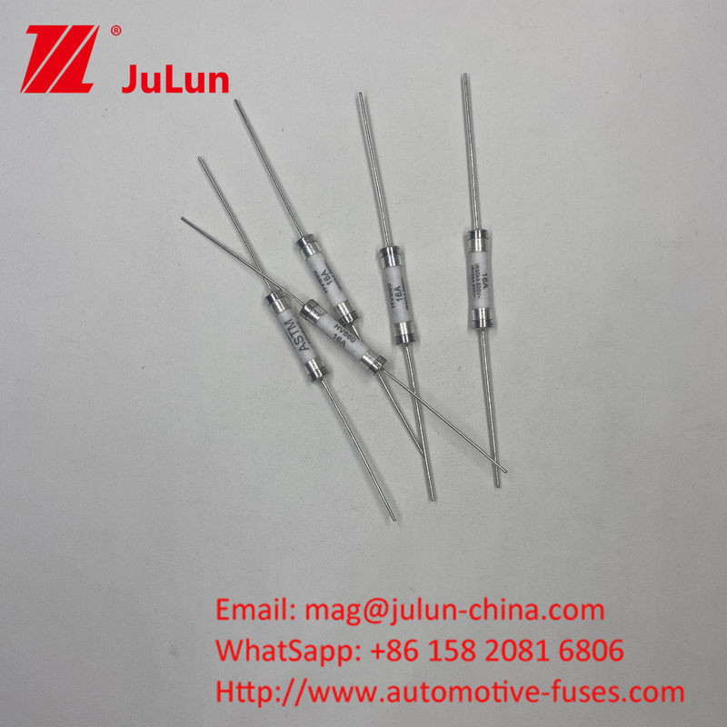 HV660 12A 500VDC ASTM সিরামিক অটোমোটিভ ফিউজ 30KA 10-15A 10A 12A 15A 16A 20A 25A 30A