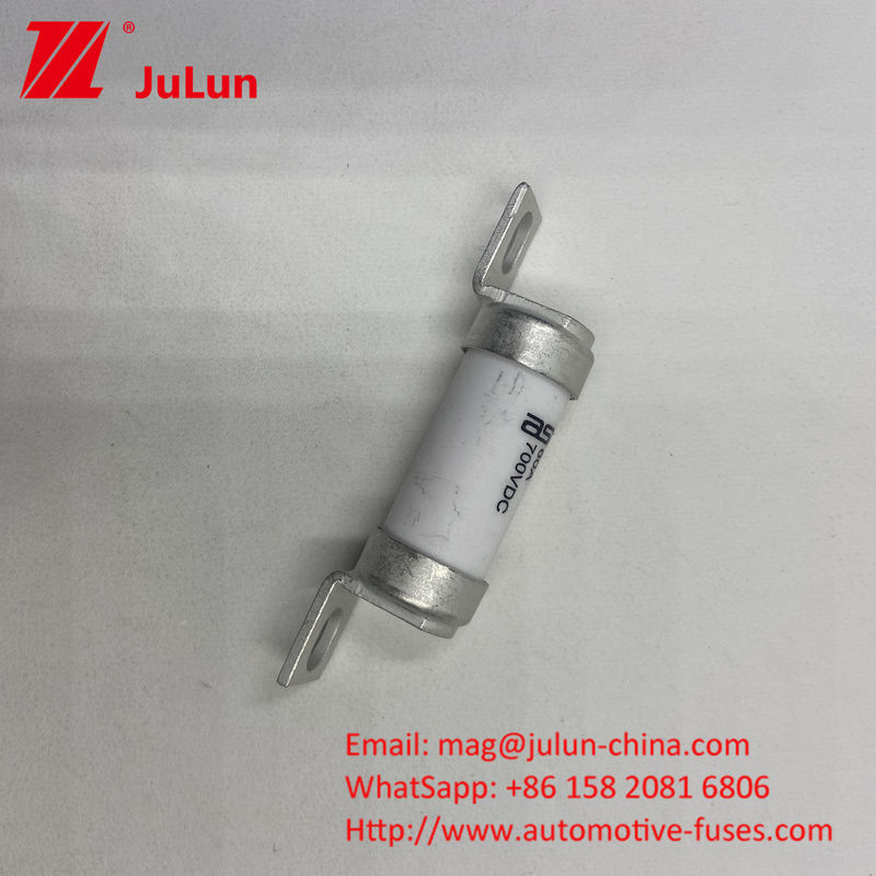 10A 700VDC EV1845 10kA নামমাত্র মাঝারি বোল্ট টাইপ EV ফিউজ স্ক্রু মাউন্ট সঙ্গে