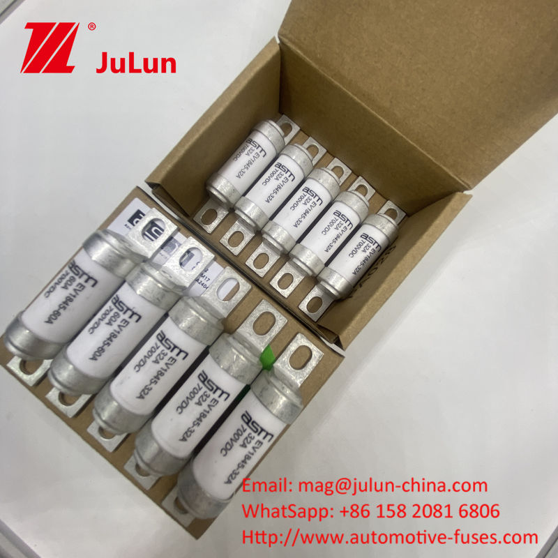 EV1845 20A 700VDC বোল্ট ফিউজ 5-150A বৈদ্যুতিক যানবাহন / HEV স্ক্রু মাউন্টের জন্য