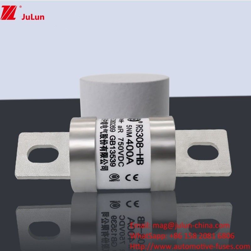 টার্মিনাল টাইপ 200-400A 750VDC এনার্জি ফিউজ এসি ইভ চার্জার অ্যাডাপ্টার মোটরবোটের জন্য সামঞ্জস্যপূর্ণ