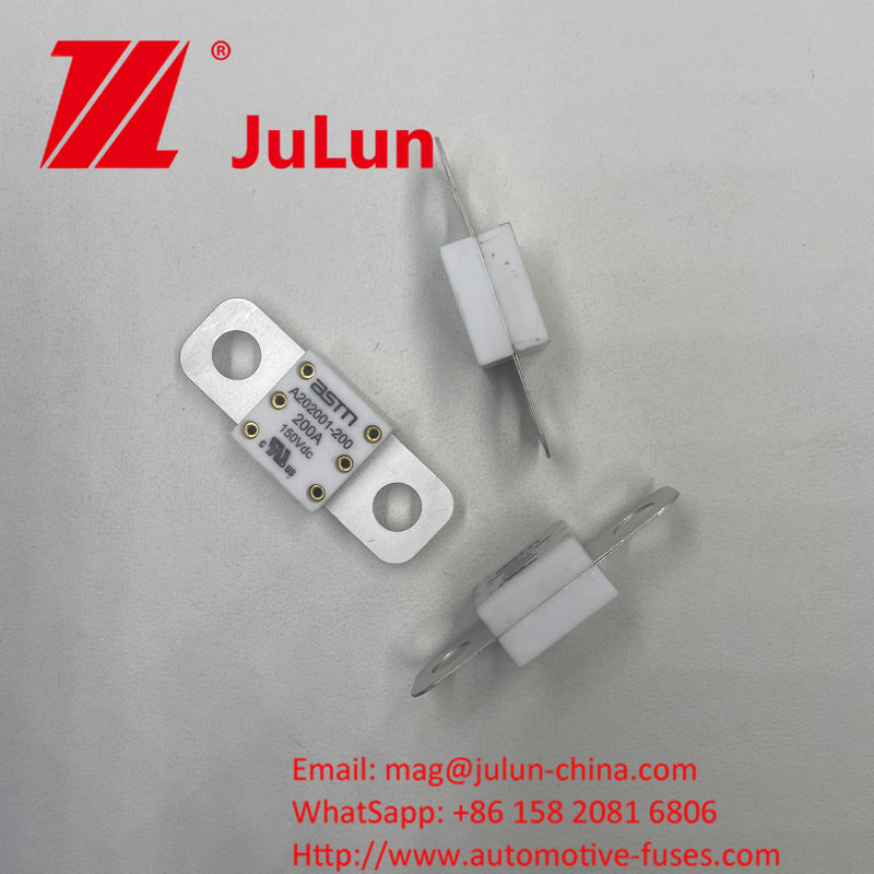 A202001-350A 150VDC ASTM কার চার্জার এবং কার চার্জিং সিস্টেমের জন্য সিরামিক অটোমোটিভ ফিউজ