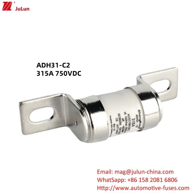 ADH31-C2 750VDC 10KV 50A-400A নামমাত্র বর্তমান উচ্চ ভোল্টেজ ফিউজ বৈদ্যুতিক সরঞ্জাম জন্য