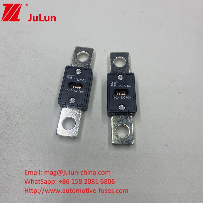 EV320-5X / 5C অটোমোটিভ ব্যাটারি 300A 70VDC চার্জার ফিউজ সহ DC ফিউজ EV HEV সুরক্ষার জন্য অন্তর্ভুক্ত