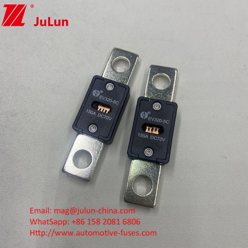 EV320-5X 150A 70VDC সিরামিক অটো ফিউজ বৈদ্যুতিক বর্তমান 80A 100A 125A 150A 200A 250A 300A 350A
