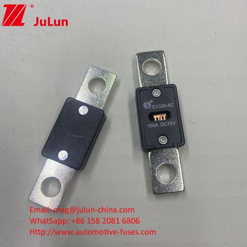 6KA EV320-5C 70VDC 150A অটোমোবাইল EV 68*19*10mm এর জন্য বৈদ্যুতিক যানবাহন ফিউজ