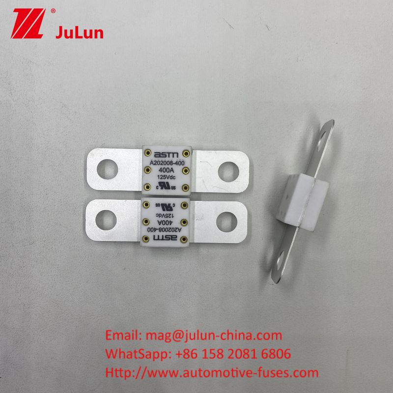 350A 125VDC অটো ব্যাটারি ফিউজ বর্তমান রেটিং 100A 150A 200A 250A 300A 350A 400A 500A