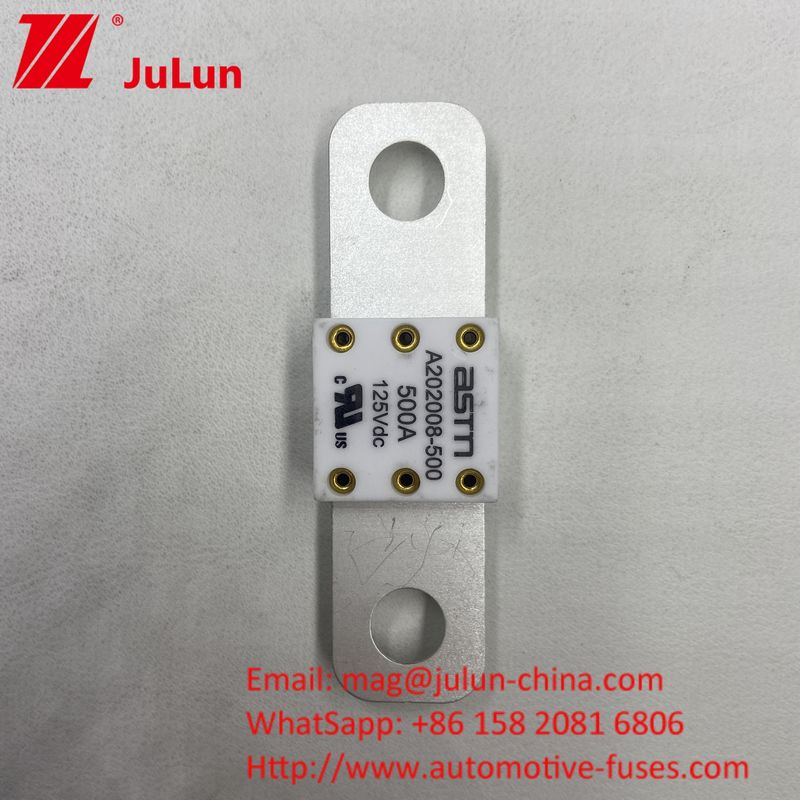 এএনএম এএমএম এজিএ এএনএল সিএনএন সিএনএল এর জন্য 500 এ 125 ভিডিসি সিরামিক কার ব্যাটারি ফিউজ
