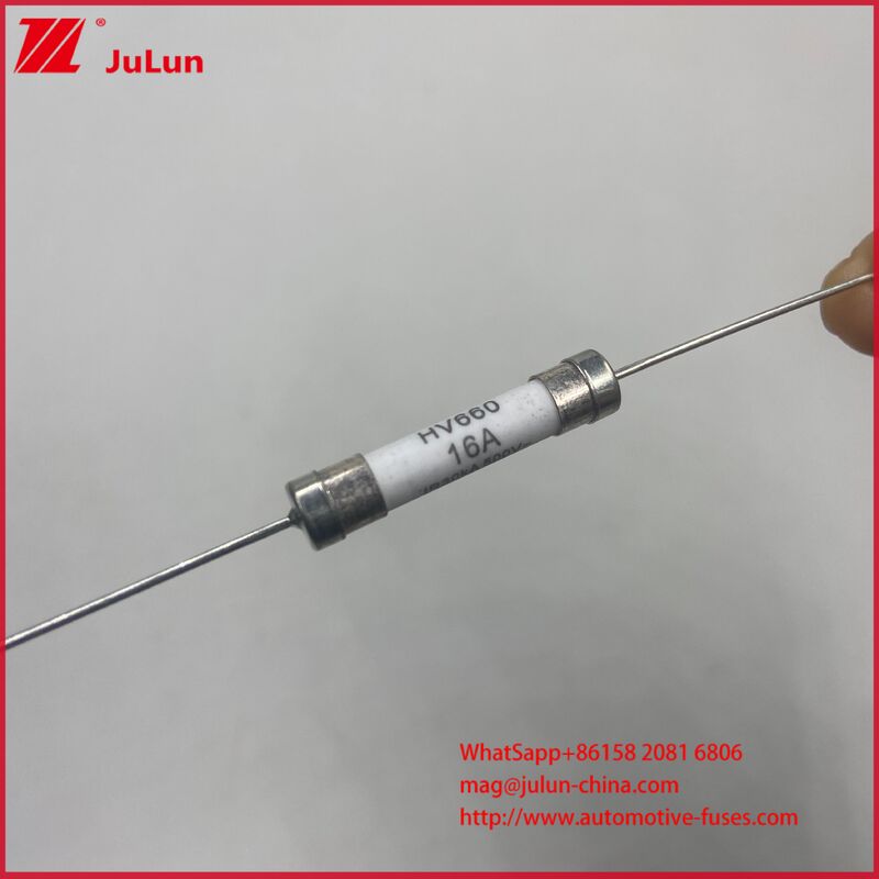 500VAC/DC  10A 12A 6x32mm Fast Acting Fuses PCB Lead Installation Ceramic Automotive Fuses
