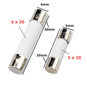 সিরামিক অটোমোটিভ ফিউজ EV315 10A-500A সংযোগকারী 500VDC রোড ভেহিকেল বোল্ট