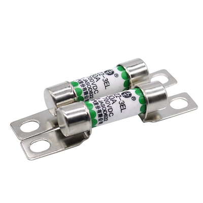 রাউন্ড টিউব ইলেকট্রিক ভেহিকেল ফিউজ EV322 3EL 30A 700VDC অ্যাডভান্স অটো বোল্টেড টাইপ রাস্তার গাড়ির জন্য