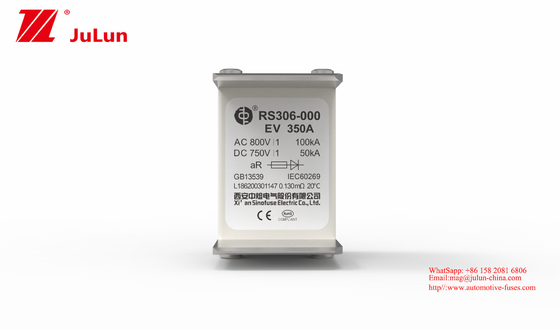 RS306-000-EV EVRoad Vehicle Fuse 350A 750V ছোট ট্রাফিক স্বয়ংক্রিয় রিসেট ফাংশন