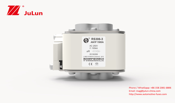 ROHS বৈদ্যুতিক যানবাহন ফিউজ RS306-3-AN1P 1500A 250VAC স্বয়ংক্রিয় রিসেট ফাংশন