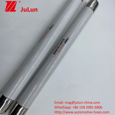 10KV 0.5A-50A উচ্চ ভোল্টেজ ফিউজ 55*610mm 24KV 35KV শিল্পের জন্য