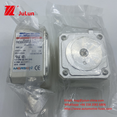PC33UD69V1250TF 1250AC 690V ছোট ভলিউম এবং ডিসি ফল্ট বর্তমান 200KA জন্য Eramic গাড়ী ফিউজ