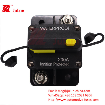 ইয়ট আরভি 0A-300A ইয়ট আরভি সুইচ ফিউজ স্বয়ংক্রিয় রিসেট 12-48v সুইচ ফিউজ হোল্ডার সুরক্ষা