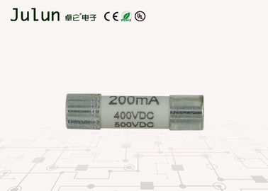 চীনামাটির বাসন উচ্চ ভোল্টেজ ফিউজ 500 ভোল্ট 200ma 5x20mm সিরামিক ফিউজ সার্কিট সুরক্ষা