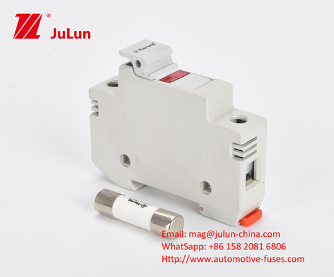 সৌর PV ফিউজ 10*38mm AC500V 32A GG RT18-32X AC500V হোল্ডার সহ