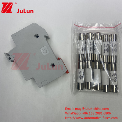পেশাদার কারখানা BYPV-18 1pole 16a 1000v সার্টিফাইড সিলিন্ডারিকাল সিরামিক ফিউজ 30kA ব্রেকিং ক্ষমতা সহ