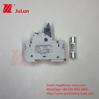 সোলার ফোটোভোলটাইক ফিউজ হোল্ডার ফিউজ দাম14x51MM RT18X-63 RO16 সূচক হালকা দ্রুত