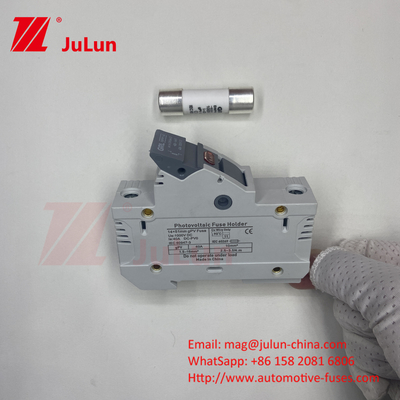 বিক্রয় Mezeen 1P 10x38mm PV DC 1000V 32A ফিউজ এবং ফিউজ হোল্ডার সৌর সিস্টেম সুরক্ষার জন্য OEM উপলব্ধ