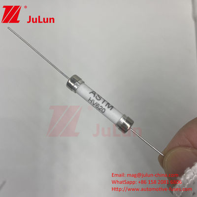 ASTM HV620 500mA 1A 2.5A 3A 1000VDC 6x30mm সিরামিক অটোমোটিভ ফিউজ